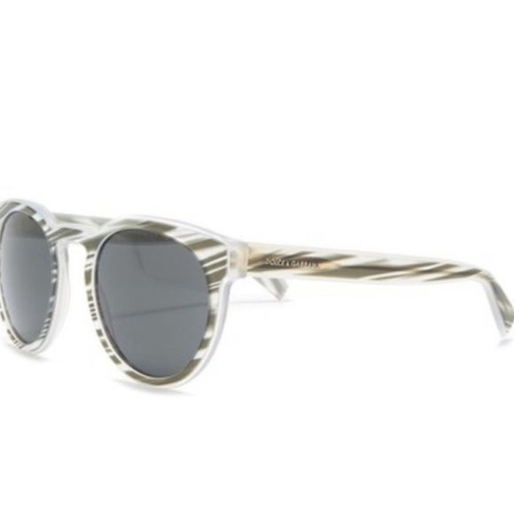 DOLCE Gabbana Striped Sunglasses - Picture 10 of 16